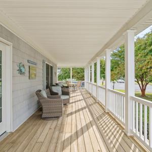 Wrap around front porch