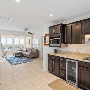 Second Floor kitchen and living area