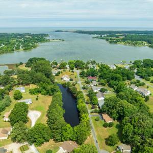 The Greens Subdivision Aerial View