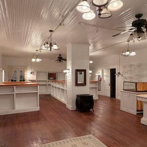 Inside store
