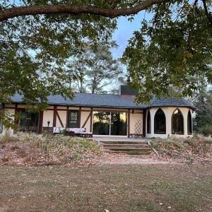Back view of home