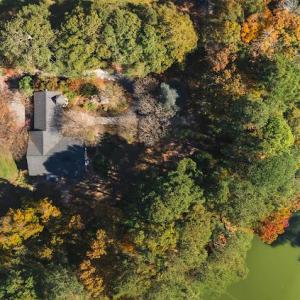 Aerial view of home