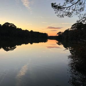view of lake from dock