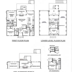 Canal Floor Plan Options