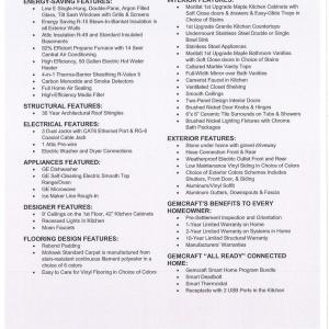 Canal Standard Features