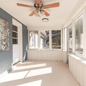 Back enclosed porch