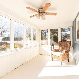 Back enclosed porch