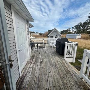 Back deck and storage closet