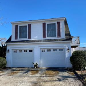 Oversized 2 car attached garage.