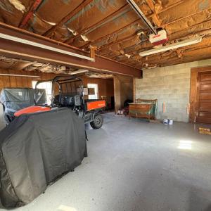 Attached garage