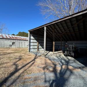Oversized equipment shed