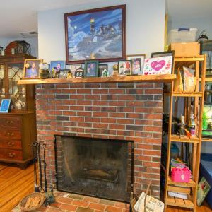 Wood Burning Fireplace