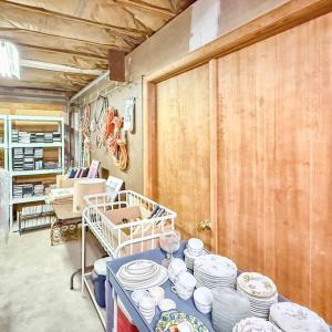 Basement area - so much storage space