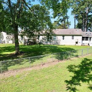 rear yard