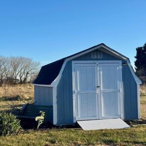Nice dry shed for your tool and toys.