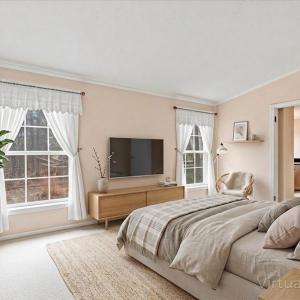 Primary Bedroom (Virtual Staged)