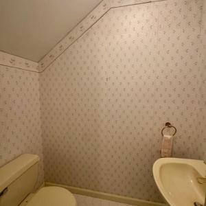 Half bath on 1st floor