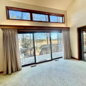 Access to rear deck from great room