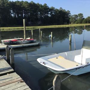 Community dock and kayak platform