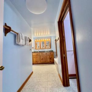 looking into primary ensuite from bedroom