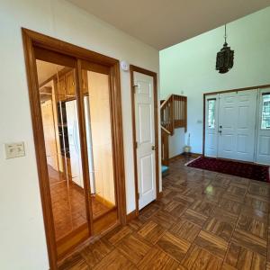 great room door to kitchen