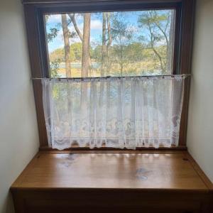 Creek view window of bedroom 4