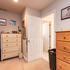 Spacious walk in closet