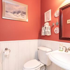 downstairs half bath