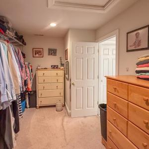 Extra large walk in closet