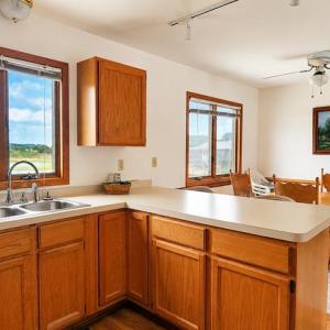 Open Dining and Kitchen Area