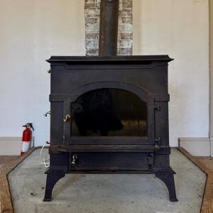 wood stove