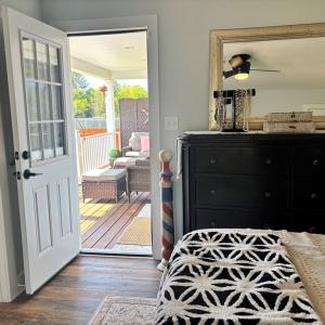 Primary Bedroom/Door to Porch