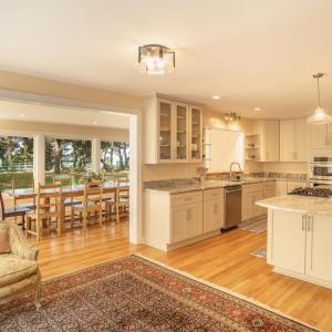 Kitchen and dining area