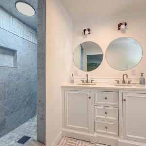 Owner suite bathroom