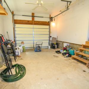Attached garage