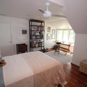 Upstairs bedroom, A great creek view from this bedroom!