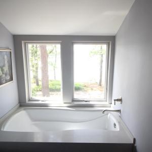 Upstairs bath., This bath has been recently remodeled and is in beautiful condition,
