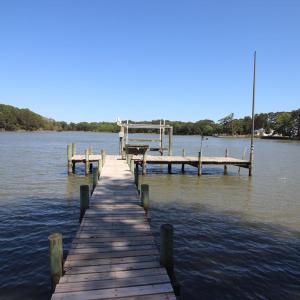 The dock