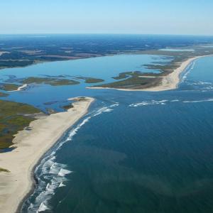The pristine Barrier Islands on the :Seaside"