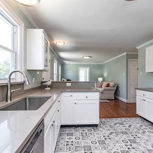 Open Kitchen to Living Room