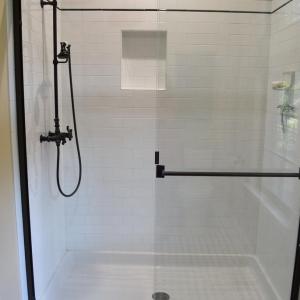 Downstairs shower