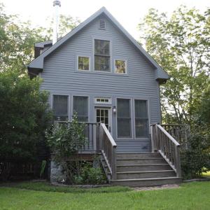 Deck side of house