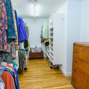 Primary Walk in Closet