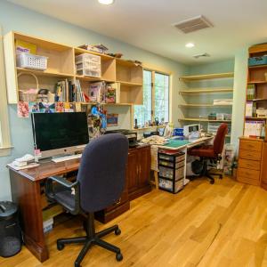 Optional Bedroom #3/office with built-ins