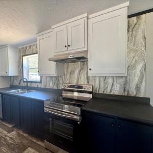 Two tone cabinetry