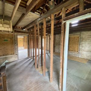 2nd flr.  Front to back of the house