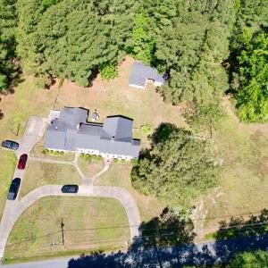 Circle Driveway with ample parking