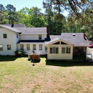Rear of home.