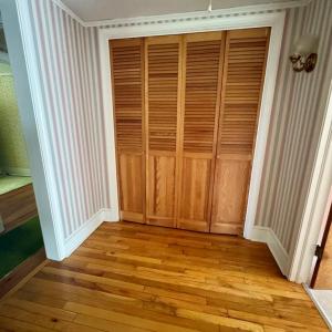 Upstairs hall closet
