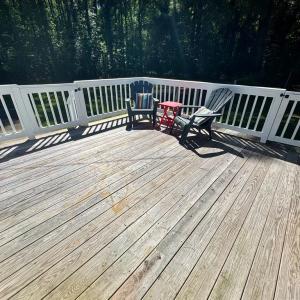 Rear deck